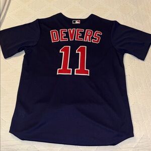 Rafael Devers Navy Boston Red Sox Nike Jersey